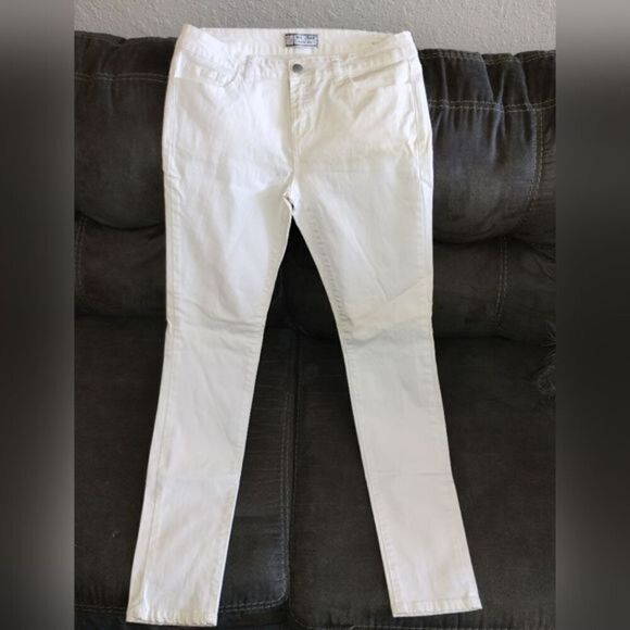 Wax Jean Denim - Wonderful White Wax Jeans -Lots of Stretch!